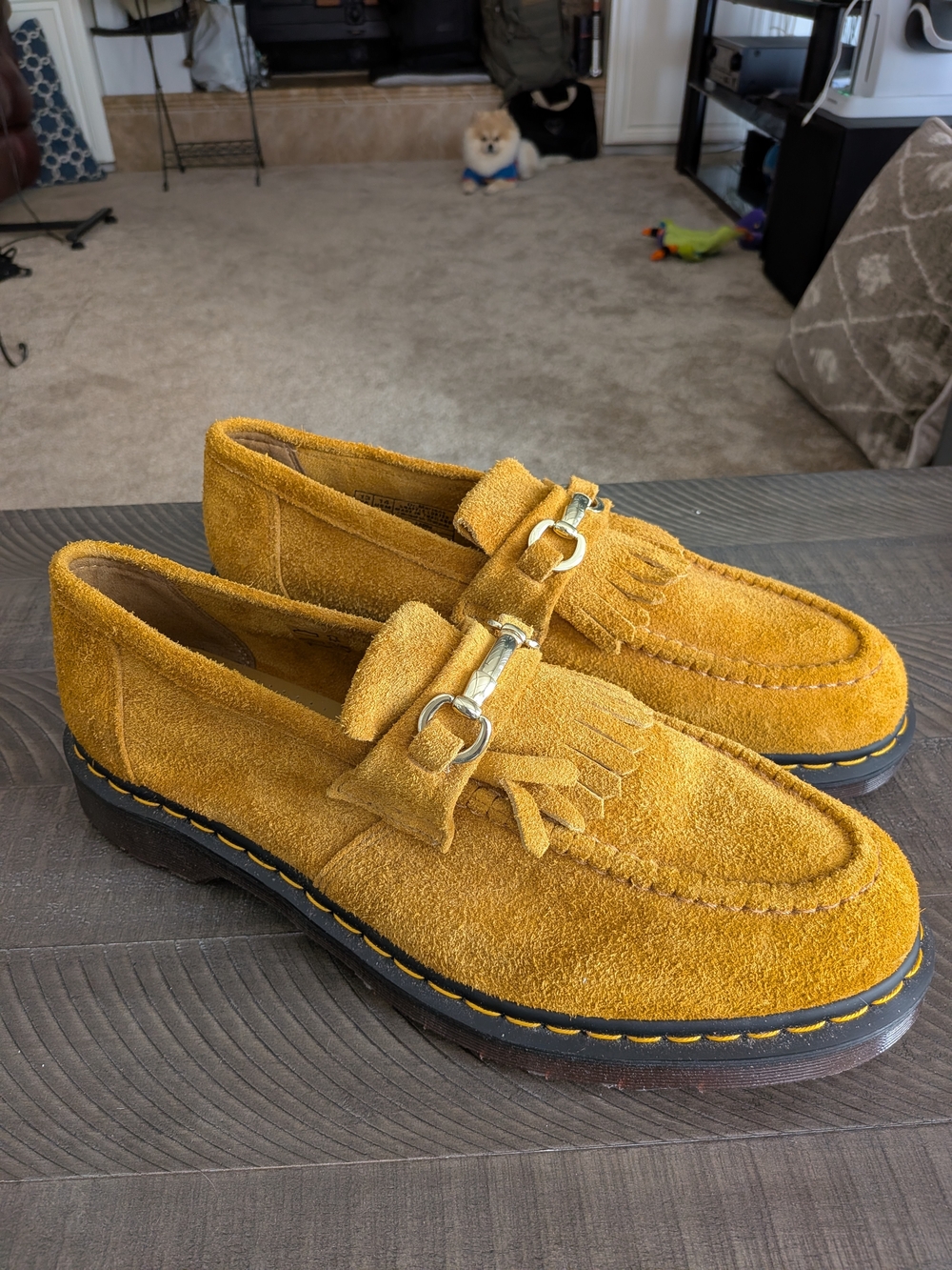 Dr. Martens Men's Adrian Snaffle Loafers, Size 14